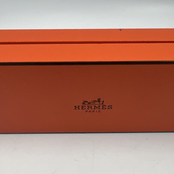 Hermes Chaine d'Ancre Bracelet Empty Box Case Jewelry 9.25in X 2.25 X 1.25 - Picture 2 of 5